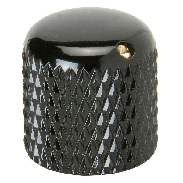 Main product image for Penn-Elcom M1320K Brass Amplifier Knob Black 240-211